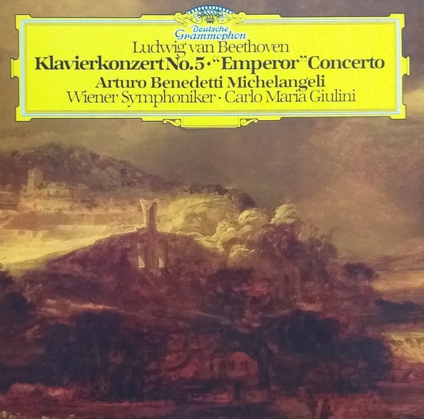 Ludwig Van Beethoven - Arturo Benedetti Michelangeli / Wiener Symphoniker / Carlo Maria Giulini – Klavierkonzert No. 5 "Emperor" Concerto