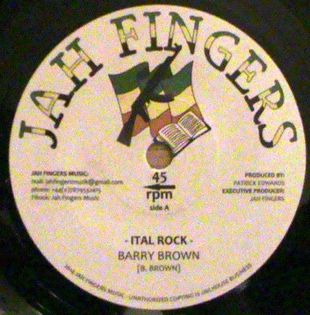 BARRY BROWN - Ital Rock/Special Dubplate Cut