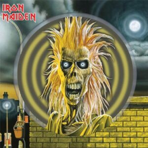 IRON MAIDEN - IRON MAIDEN (40TH ANNIVERSARY EDITION, CRYSTAL CLEAR PIC DISK VINYL)
