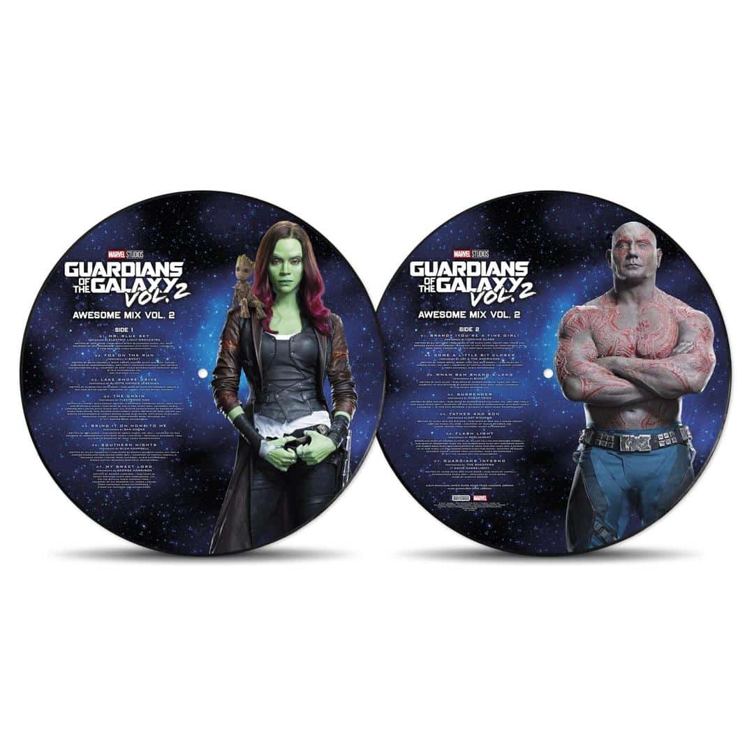 VARIOUS ARTISTS - GUARDIANS OF THE GALAXY VOL 2 PICTURE DISK