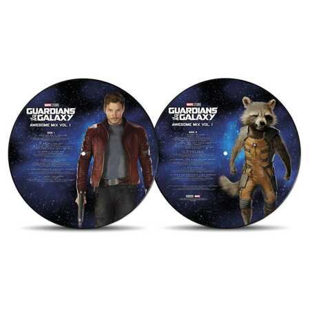 VARIOUS ARTISTS - GUARDIANS OF THE GALAXY VOL 1 PICTURE DISK