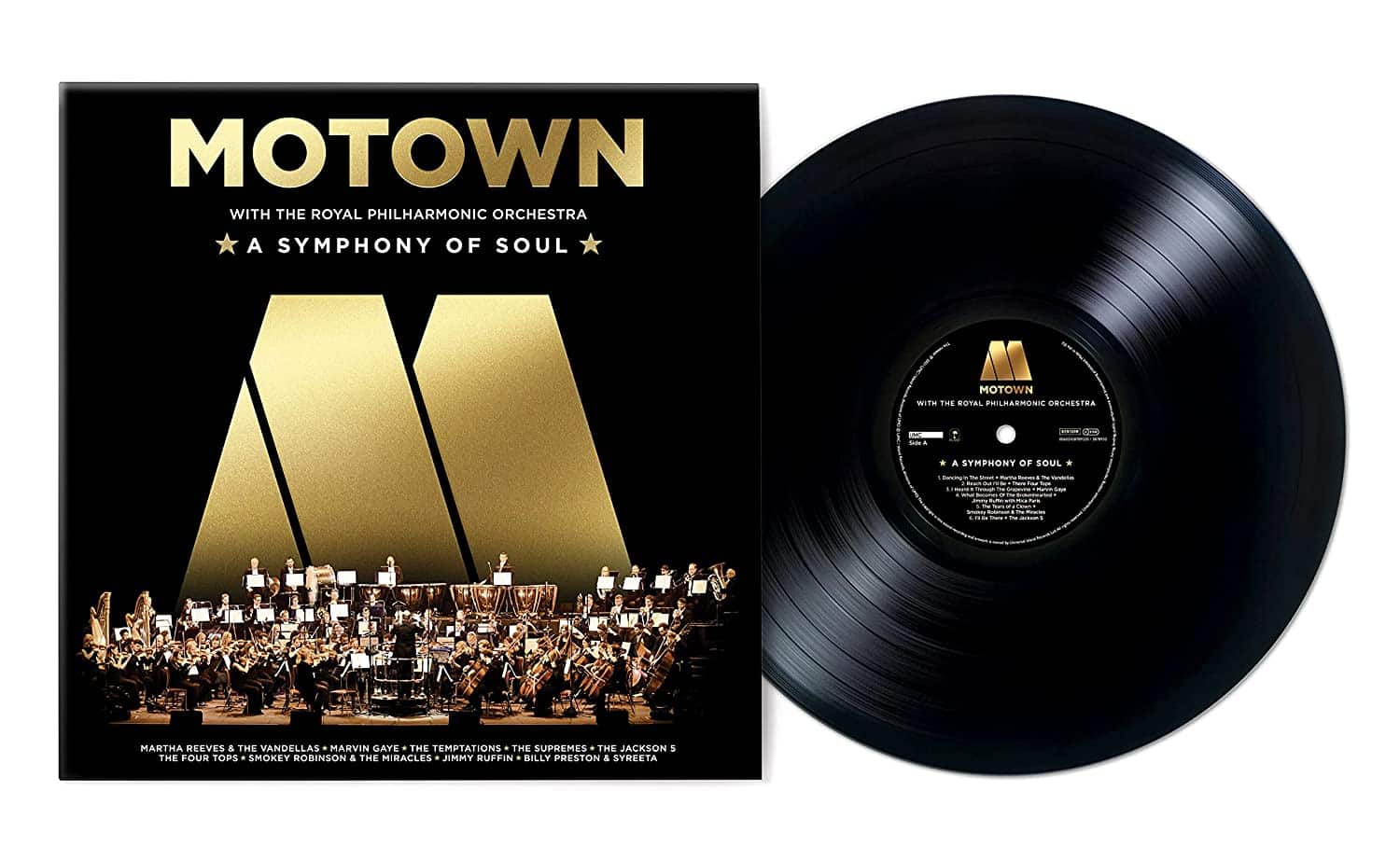 VARIOUS ARTISTS - MOTOWN WITH THE ROYAL PHILLARMONIC ORCHESTRA - A SYMPHONY OF SOUL
