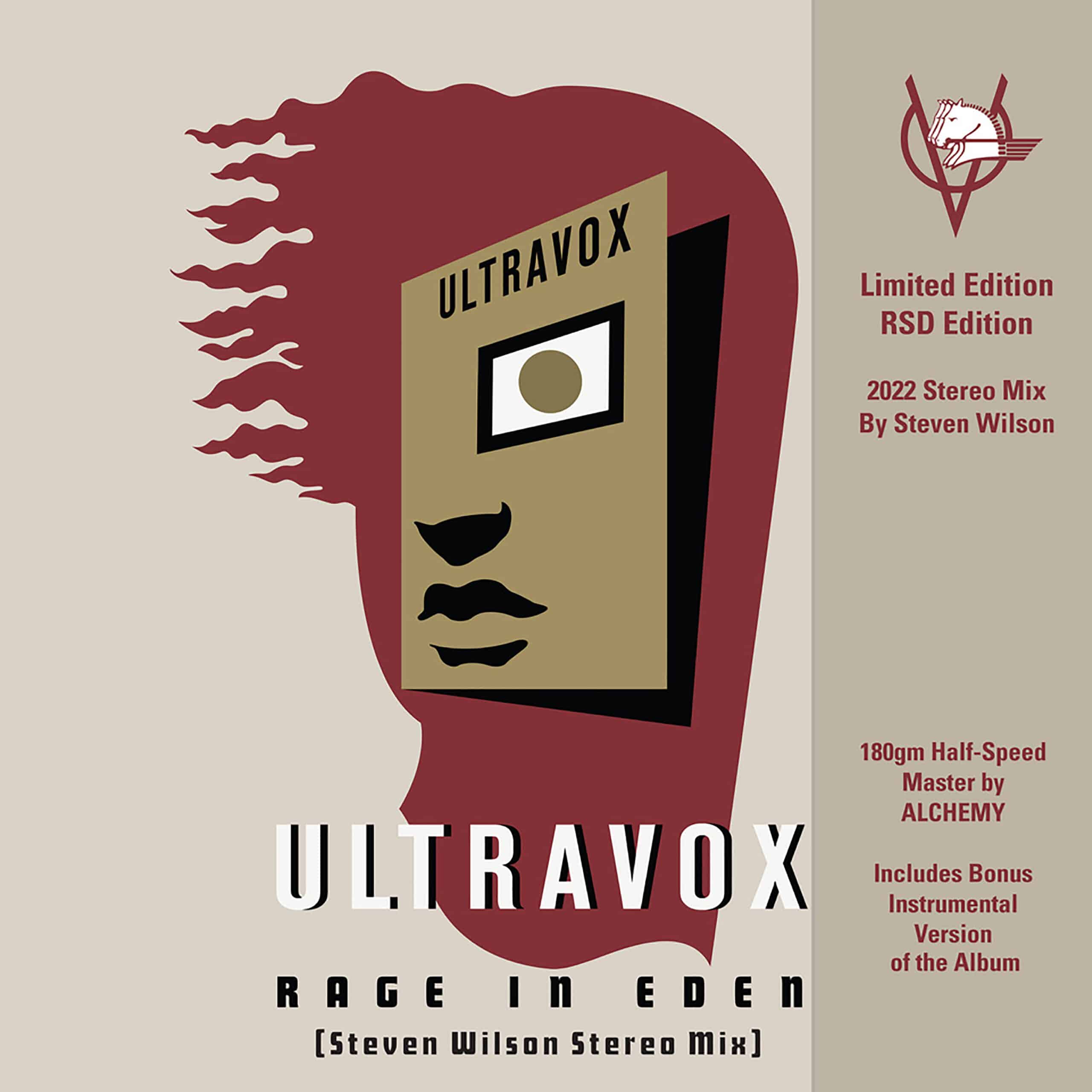 ULTRAVOX - RAGE IN EDEN STEVEN WILSON REMIX (BLACK FRIDAY 2022)