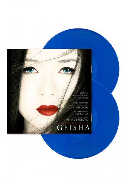 ORIGINAL SOUNDTRACK - MEMOIRS OF A GEISHA =MUSIC BY JOHN WILLIAMS FT. YO-YO MA (TRANSLUCENT BLUE COLOURED VINYL)