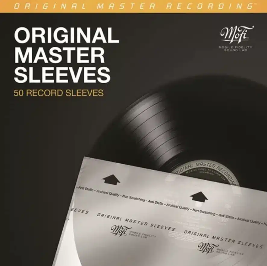 MoFi Original Master Sleeves - 50 Record Inner Sleeves
