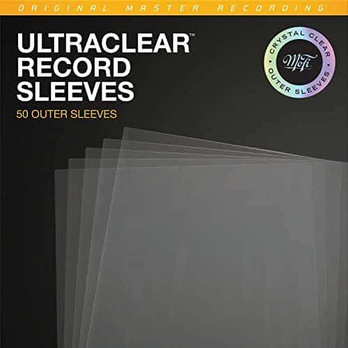 MoFi Ultraclear Record Sleeves - 50 Outer Sleeves