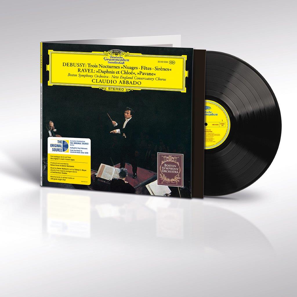 Claudio Abbado & Boston Symphony Orchestra - Claude Debussy: Nocturnes / Maurice Ravel: Daphnis et Chloe Suite Nr. 2 & Pavane