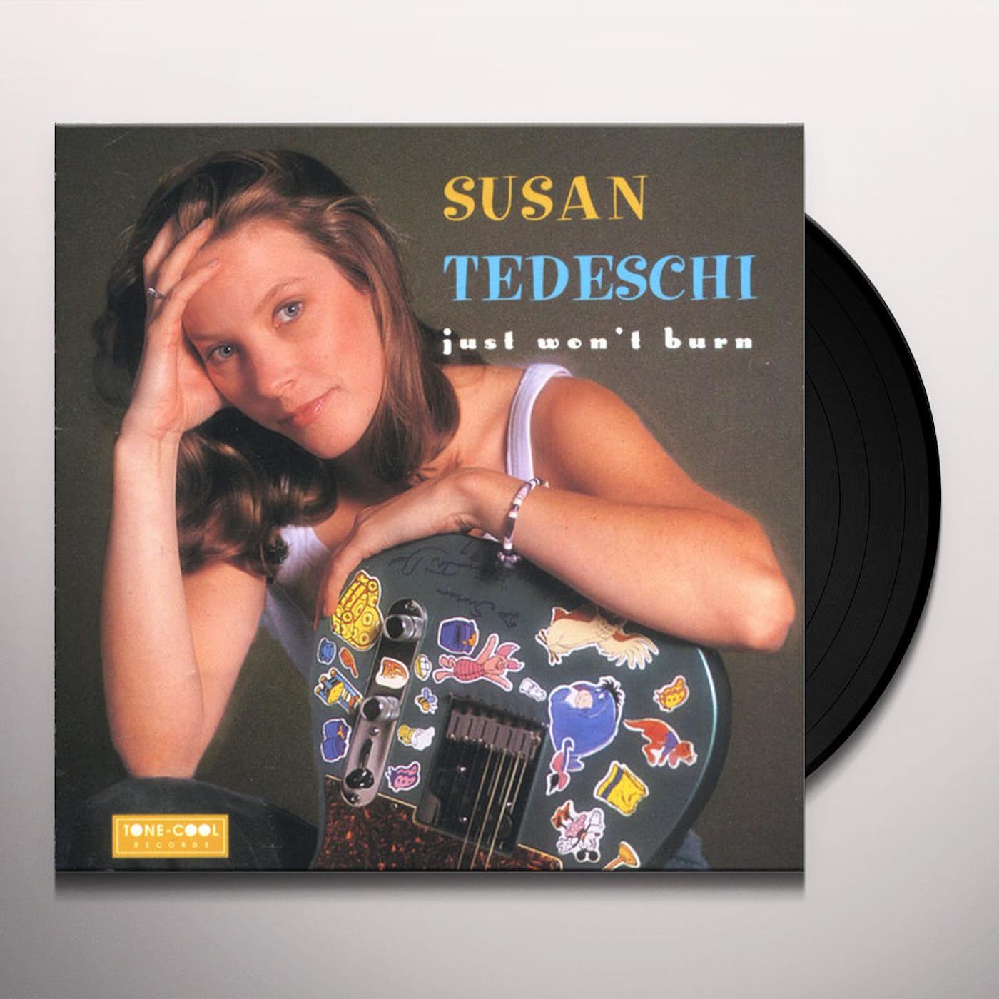 SUSAN TEDESCHI - JUST WON'T BURN [INTERNATIONAL EXCLUSIVE COKE BOTTLE CLEAR LP]