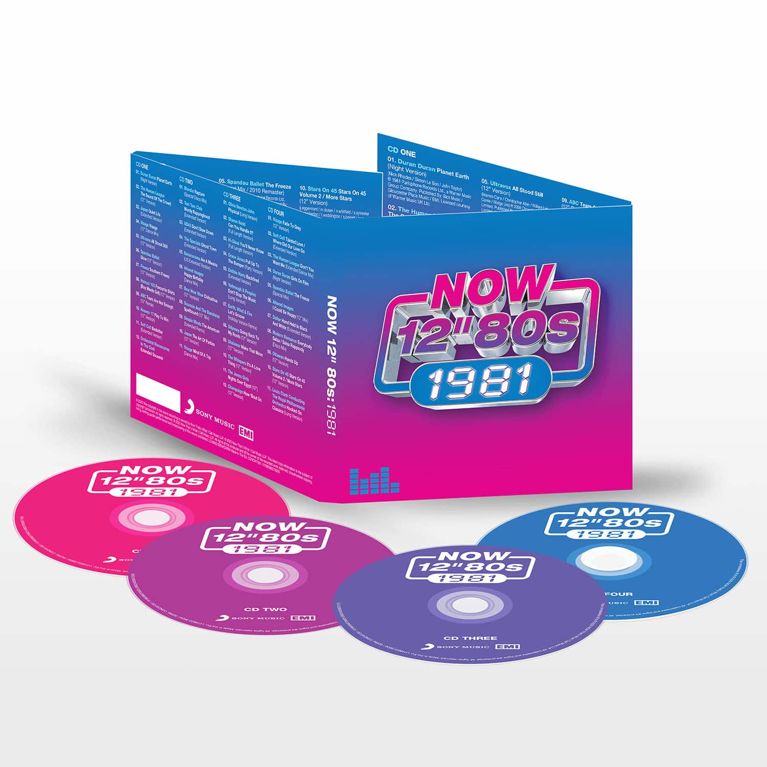NOW 12" 80s: 1981 - Various Artists (CD)