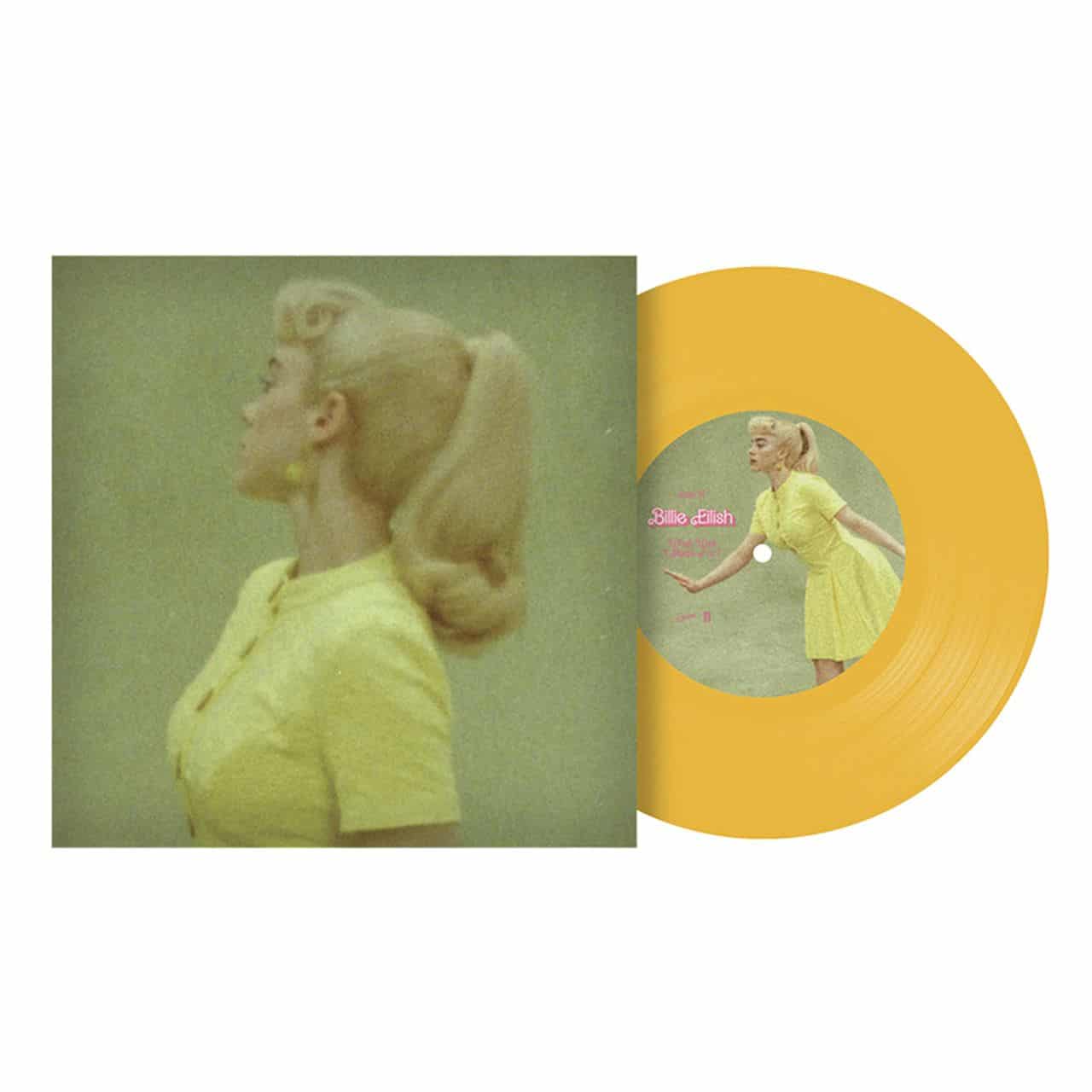 BILLIE EILISH - what was I made for - 7'' - Yellow Vinyl